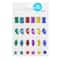 12 Pack: Jewel Bling Gemstone Stickers by Recollections™